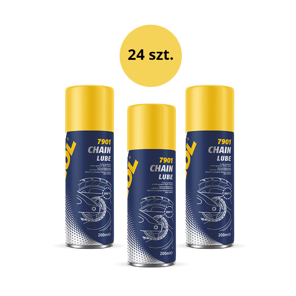 MANNOL mazivo na řetězy 200ML - mazivo do řetězu (7901) - karton 24 kusů (set)